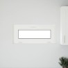 Fenêtre de sous-sol RISOR 90 x 40 cm PVC et verre Blanc 642156642156