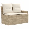 Ensembles de meubles 4 pcs Beige et crème Rotin PE 642179642179