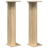 Support de Plante 2 pcs Chêne Sonoma 25 x 25,5 x 100,5 cm 642181642181