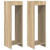 Support de Plante 2 pc Chêne Sonoma 30 x 30 x 100 cm 642182642182