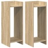 Support de Plante 2 pc Chêne Sonoma 30 x 30 x 80 cm 642186642186