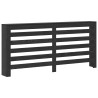 Cache-Radiateur Chêne noir 175 x 20 x 82 cm Bois d'ingénierie 642195642195