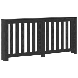 Cache-Radiateur Chêne noir 175 x 20 x 82 cm Bois d'ingénierie 642199642199