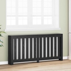 Cache-Radiateur Chêne noir 175 x 20 x 82 cm Bois d'ingénierie 642199642199