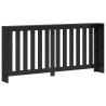 Cache-Radiateur Chêne noir 175 x 20 x 82 cm Bois d'ingénierie 642199642199