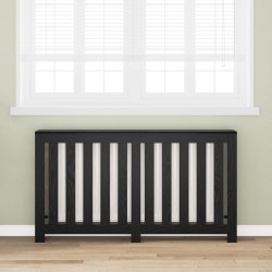 Cache-Radiateur Chêne noir 149 x 20 x 82 cm Bois d'ingénierie 642200642200