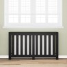 Cache-Radiateur Chêne noir 149 x 20 x 82 cm Bois d'ingénierie 642200642200