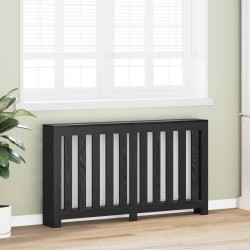 Cache-Radiateur Chêne noir 149 x 20 x 82 cm Bois d'ingénierie 642200642200