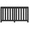 Cache-Radiateur Chêne noir 149 x 20 x 82 cm Bois d'ingénierie 642200642200