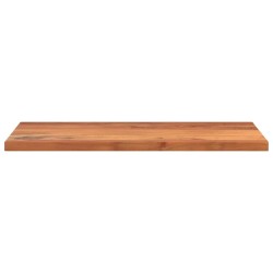 Dessus de table 100x50x2,5cm rectangulaire bois massif d'acacia 642216642216
