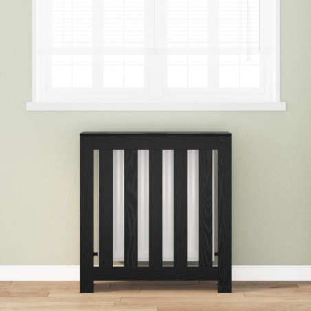 Cache-Radiateur Chêne noir 78 x 20 x 82 cm Bois d'ingénierie 642235642235