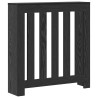 Cache-Radiateur Chêne noir 78 x 20 x 82 cm Bois d'ingénierie 642235642235