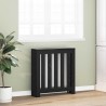 Cache-Radiateur Chêne noir 78 x 20 x 82 cm Bois d'ingénierie 642235642235