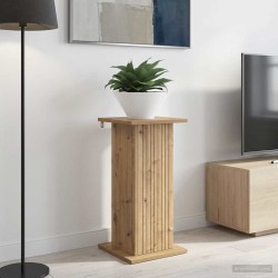 Support de Plante 2 pc Chêne artisanal 30,5 x 30 x 60,5 cm 642262642262