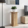 Support de Plante 2 pc Chêne artisanal 30,5 x 30 x 60,5 cm 642262642262