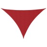 Voile d'ombrage rouge 7 x 5 x 5 m 100 % polyester Oxford 642303642303