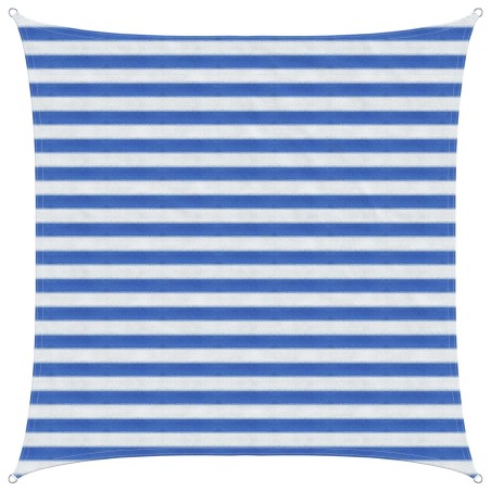 Voile d'ombre Bleu et Blanc 2 x 2 m HDPE 642320642320