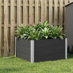 Jardinière surélevée Noir 100 x 100 x 54 cm 642321642321