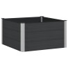 Jardinière surélevée Noir 100 x 100 x 54 cm 642321642321
