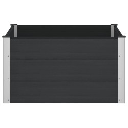 Jardinière surélevée Noir 100 x 100 x 54 cm 642321642321