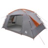 Tente Cabane Gris et orange 400 x 210 x 180 cm Polyester 642322642322