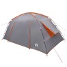 Tente Cabane Gris et orange 400 x 210 x 180 cm Polyester 642322642322