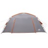Tente Cabane Gris et orange 400 x 210 x 180 cm Polyester 642322642322