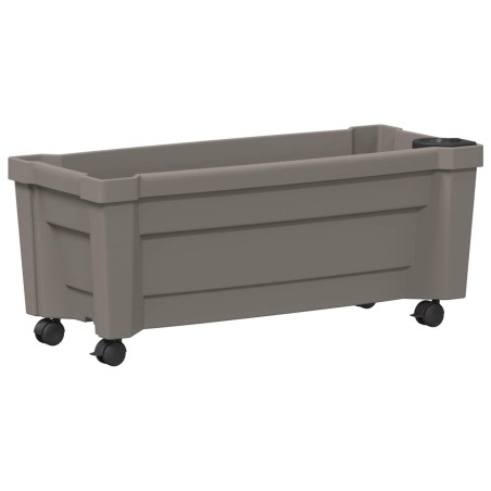 Pot Calypso avec roues Gris 79 x 35 x 33 cm PP 642328642328