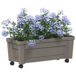Pot Calypso avec roues Gris 79 x 35 x 33 cm PP 642328642328