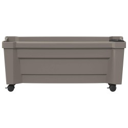 Pot Calypso avec roues Gris 79 x 35 x 33 cm PP 642328642328