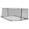 Moustiquaire pour gazebo 220 mesh Noir 6 x 3 x 2 m Polyester 642331642331