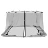 Moustiquaire pour gazebo 220 mesh Noir 6 x 3 x 2 m Polyester 642331642331