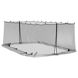 Moustiquaire pour gazebo 220 mesh Noir 6 x 3 x 2 m Polyester 642331642331