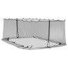 Moustiquaire pour gazebo 220 mesh Noir 6 x 3 x 2 m Polyester 642331642331