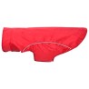 Imperméable pour chien avec bandes réfléchissantes en polyester rouge taille 2XL 642333642333