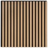 Panneaux muraux 8 pcs Naturel 60,5 x 60 cm 642355642355