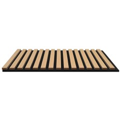 Panneaux muraux 8 pcs Naturel 60,5 x 60 cm 642355642355