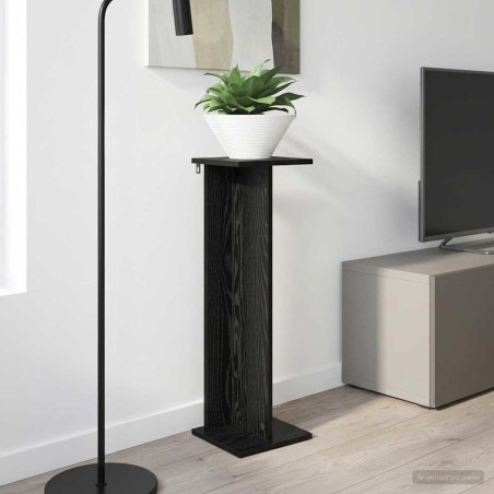 Support de Plante Chêne Noir 25 x 25,5 x 80,5 cm 642356642356