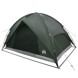 Tente de camping avec un abri imperméable Dôme Vert armée 642362642362