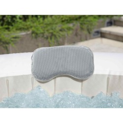 Bestway Coussin de bain spa 2 pcs Gris 23 x 13 x 5 cm Acier et PVC 642365642365
