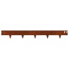 Bordure de Pelouse 20 pcs 100 x 12 cm Acier Rouillé 642366642366