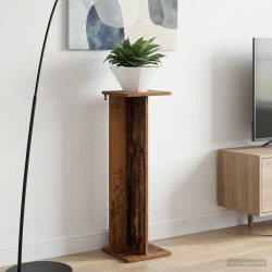Support de Plante 2 pcs Bois ancien 25 x 25,5 x 80,5 cm 642373642373