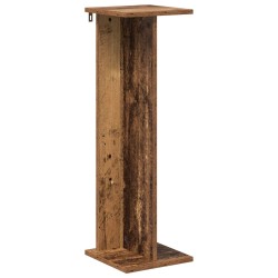 Support de Plante 2 pcs Bois ancien 25 x 25,5 x 80,5 cm 642373642373