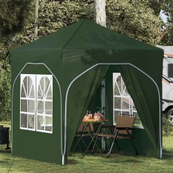 Tente de fête pop-up 192 x 192 x 245 cm Vert 642374642374