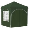 Tente de fête pop-up 192 x 192 x 245 cm Vert 642374642374