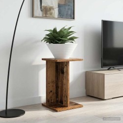 Support de Plante 2 pcs Bois ancien 25 x 25,5 x 40,5 cm 642375642375