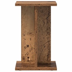 Support de Plante 2 pcs Bois ancien 25 x 25,5 x 40,5 cm 642375642375
