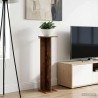 Support de Plante 2 pcs Bois ancien 25 x 25,5 x 100,5 cm 642376642376