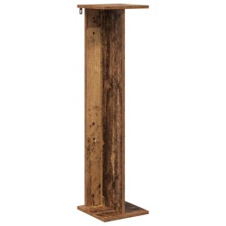 Support de Plante 2 pcs Bois ancien 25 x 25,5 x 100,5 cm 642376642376