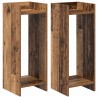 Support de Plante 2 pc Bois ancien 30 x 30 x 80 cm 642379642379
